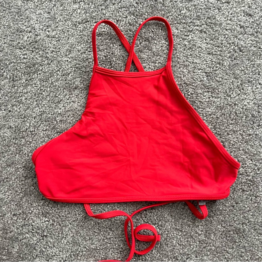 Aerie High Neck Bikini Top